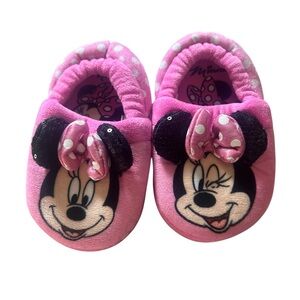 Disney Toddler Girl’s Minnie Mouse Sock Slippers | 7/8